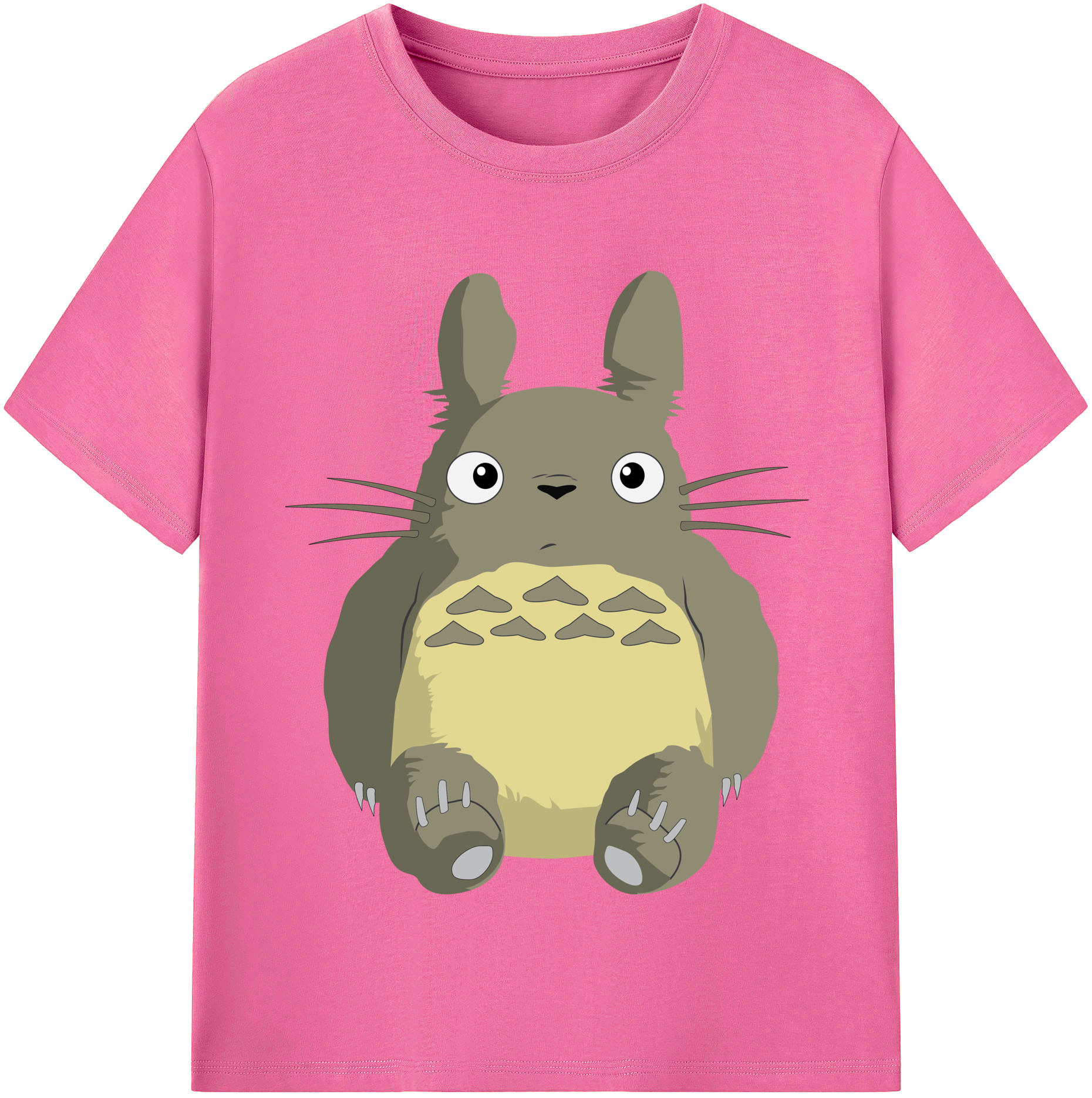 （画像用） となりのトトロ 草壁メイ 草壁サツキ My Neighbor Totoro Satsuki Kusakabe Mei Kusakabe レディースカジュアルプリントTシャツ（綿100％）
